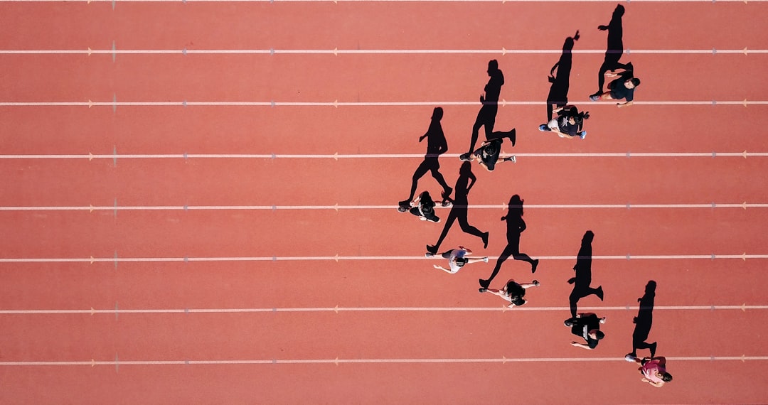 running track athlete