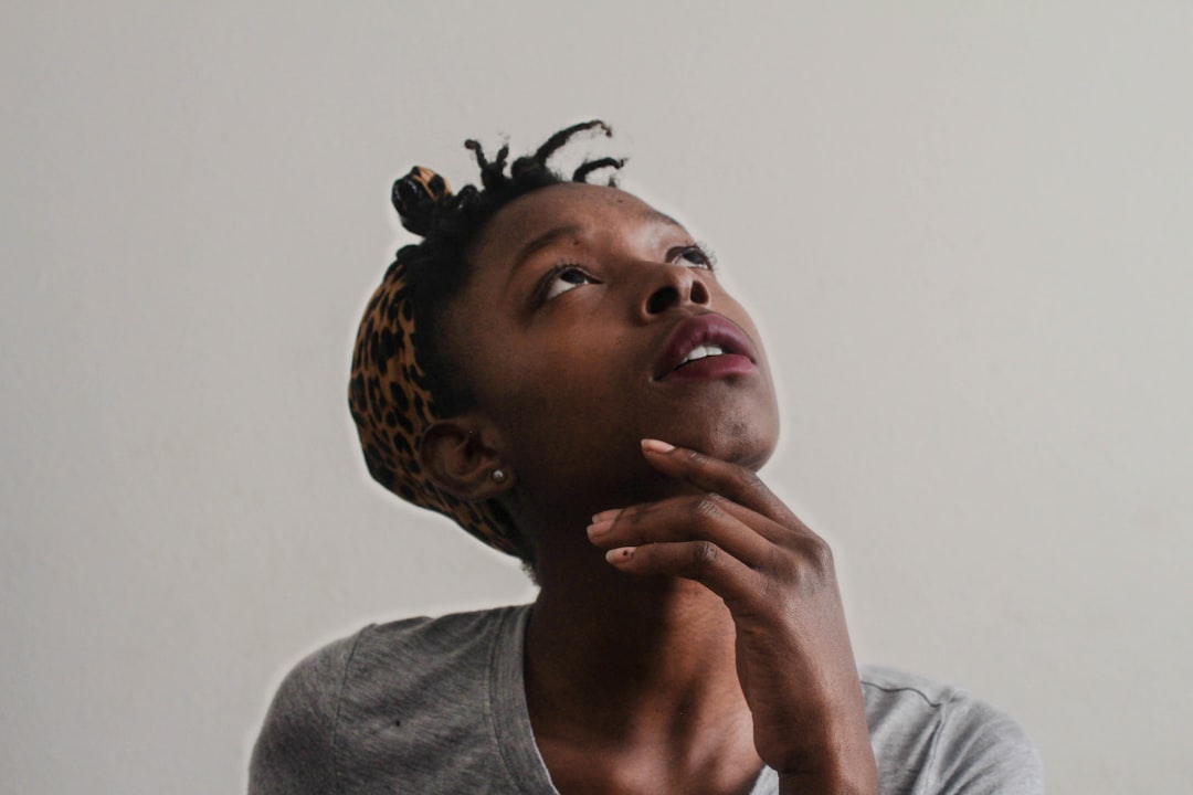 teenager thinking deeply