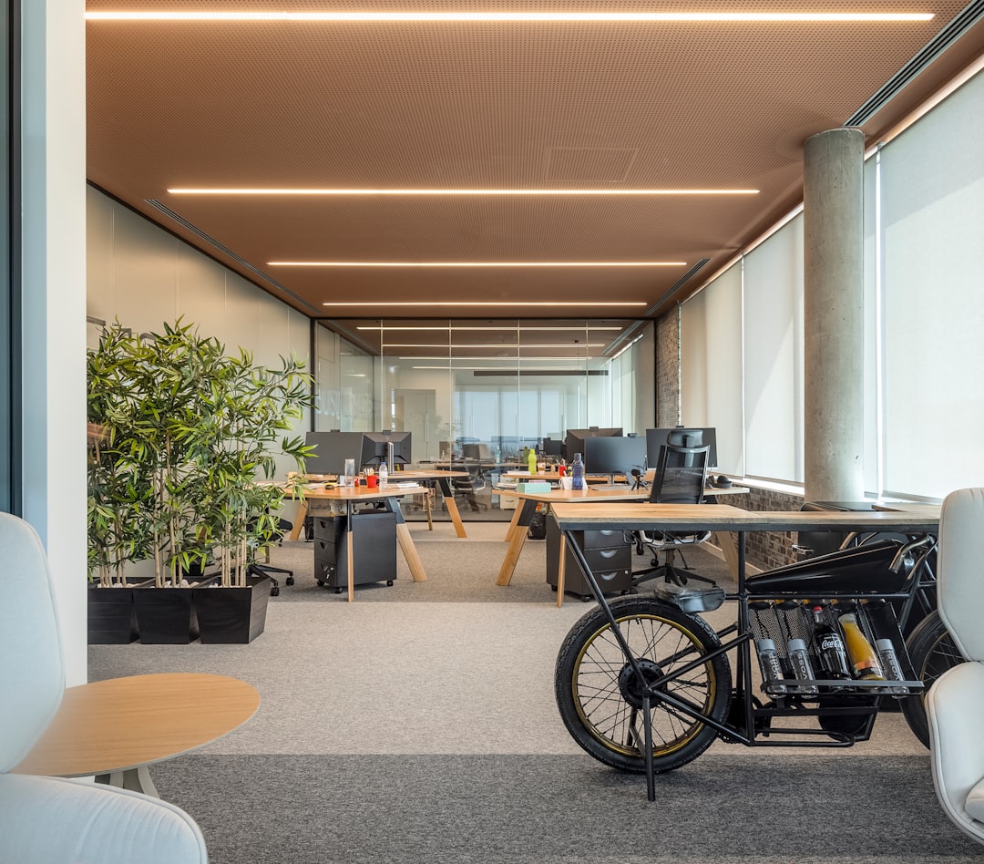 modern futuristic office