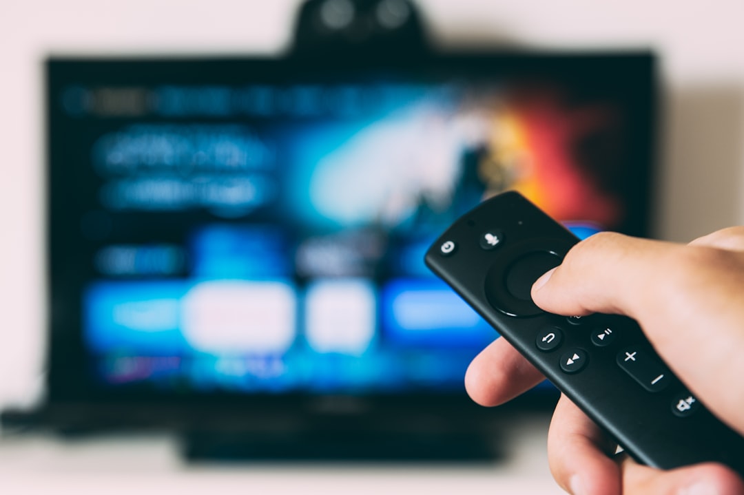 modern smart TV remote control