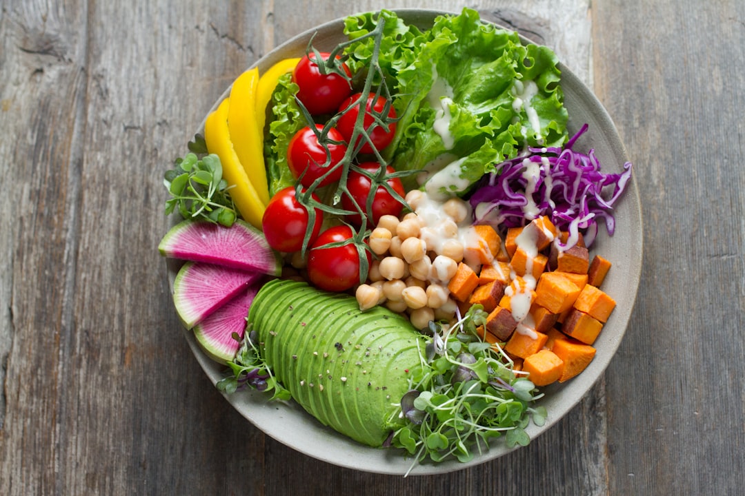 healthy balanced meal plate