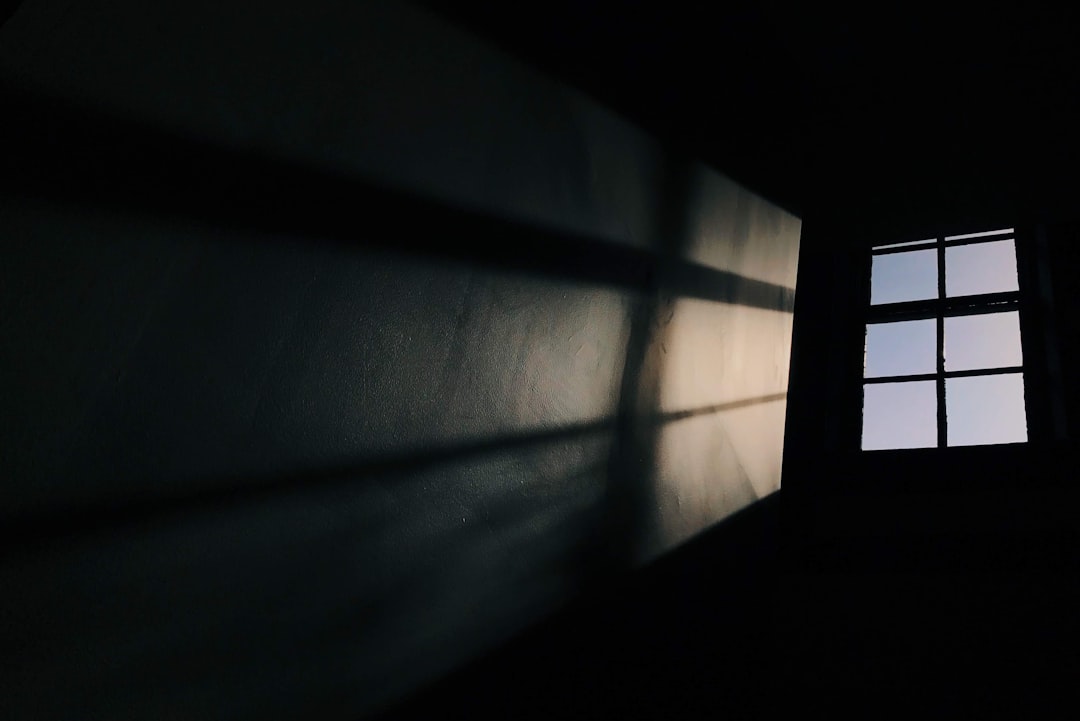 morning sun rays through window