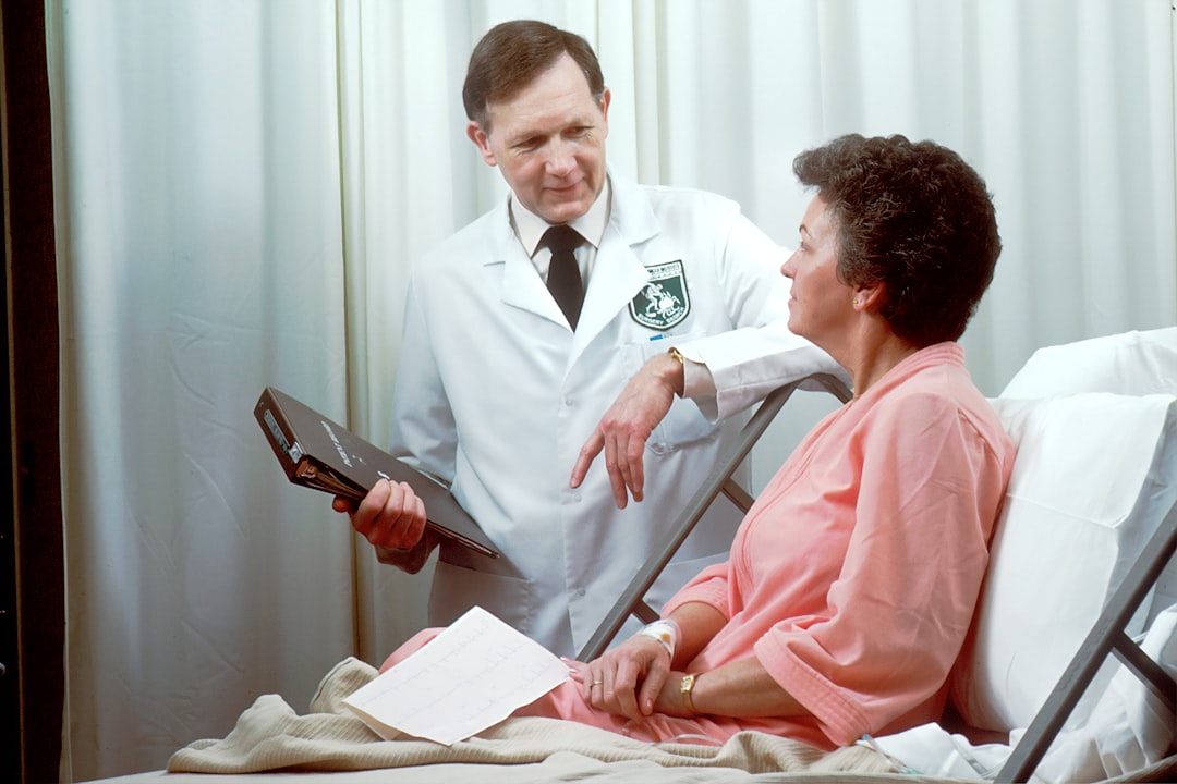 doctor consulting patient sleep problems